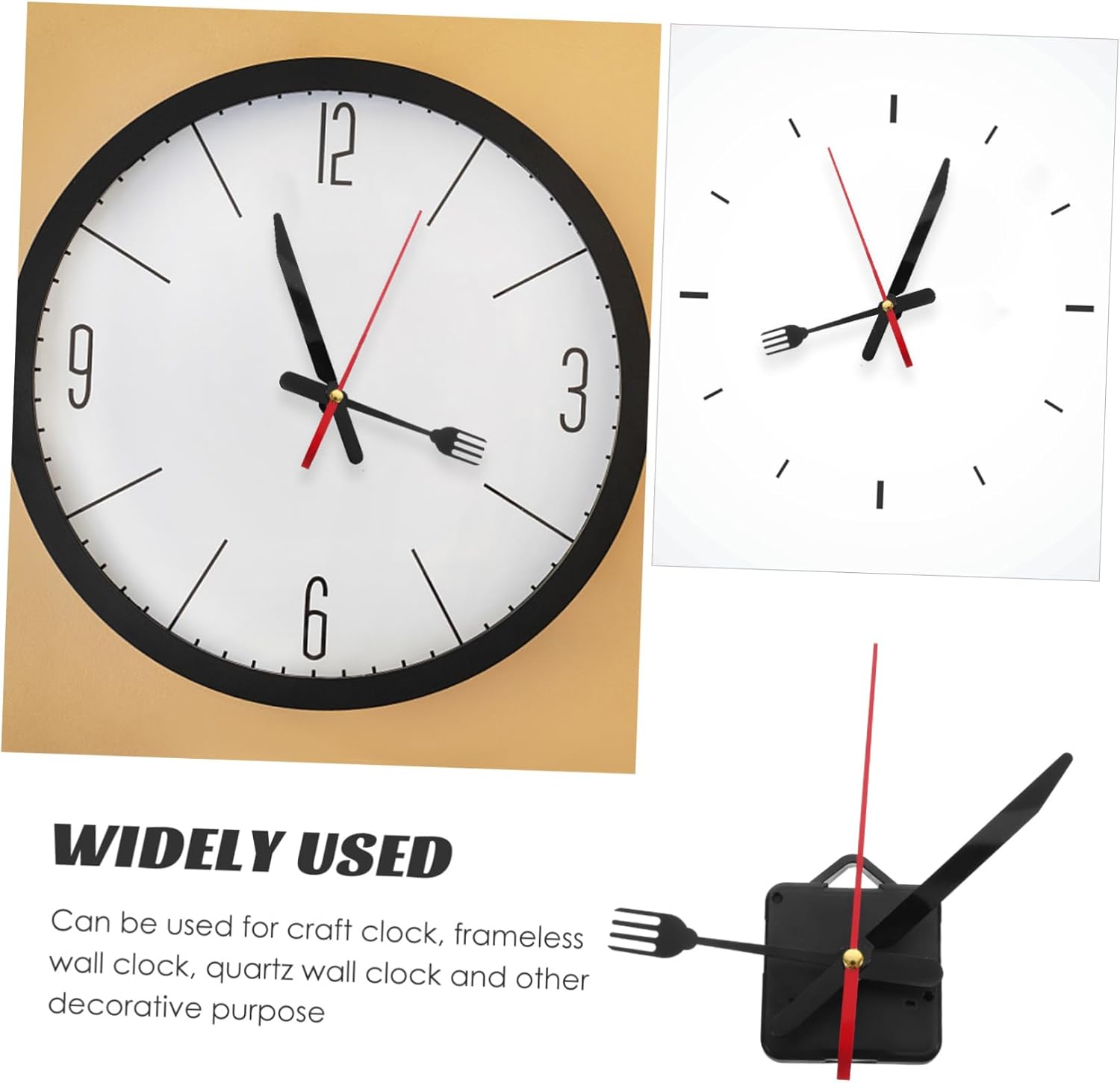 Silent Clock Kit Replacement Mechanism Set for DIY Clocks