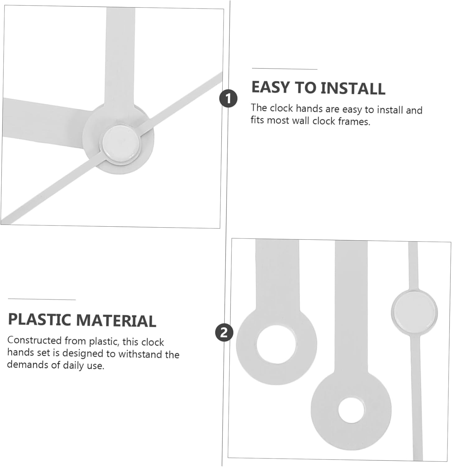 10-Pack Replacement for Wall Clocks