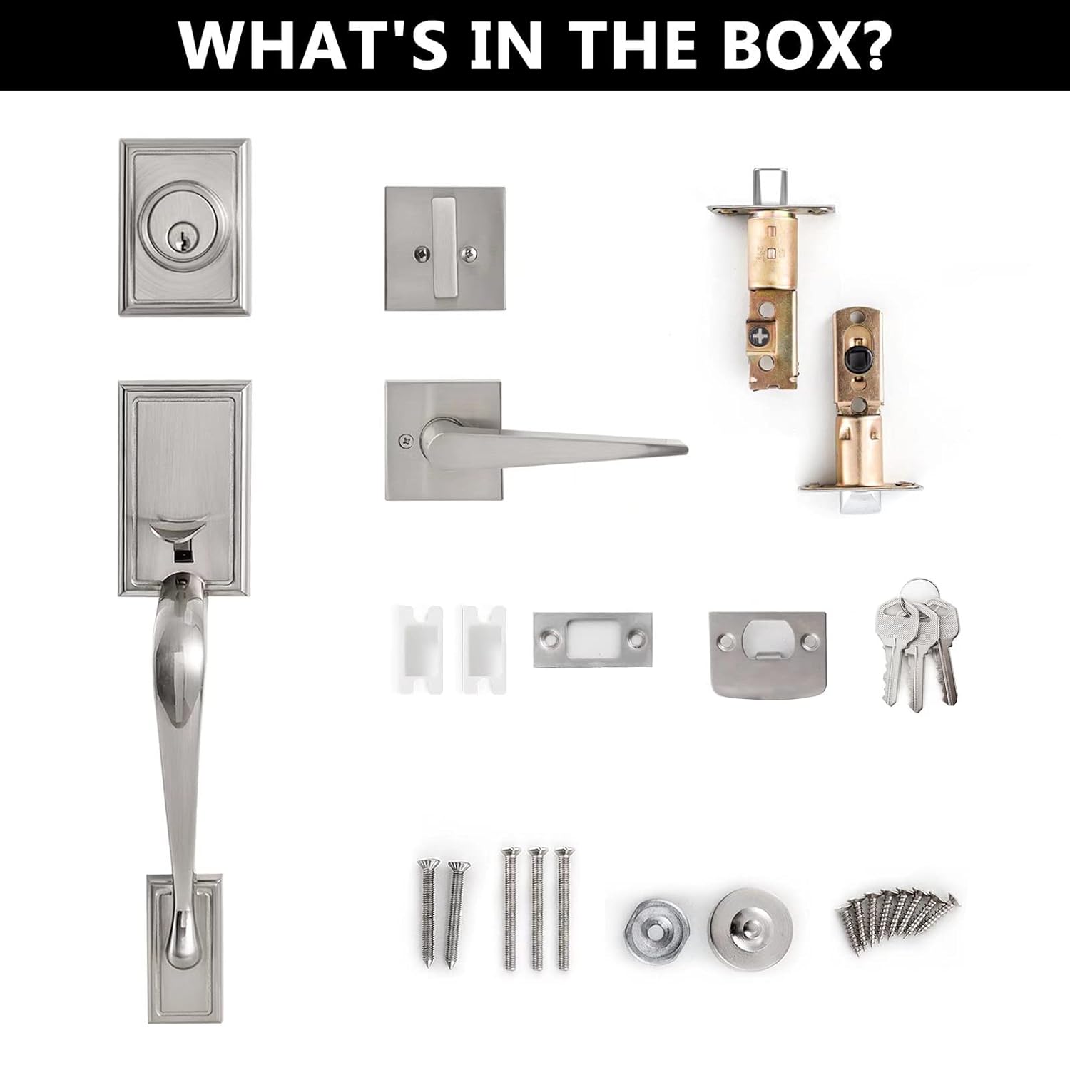 Easy Install Front Door Lock Set
