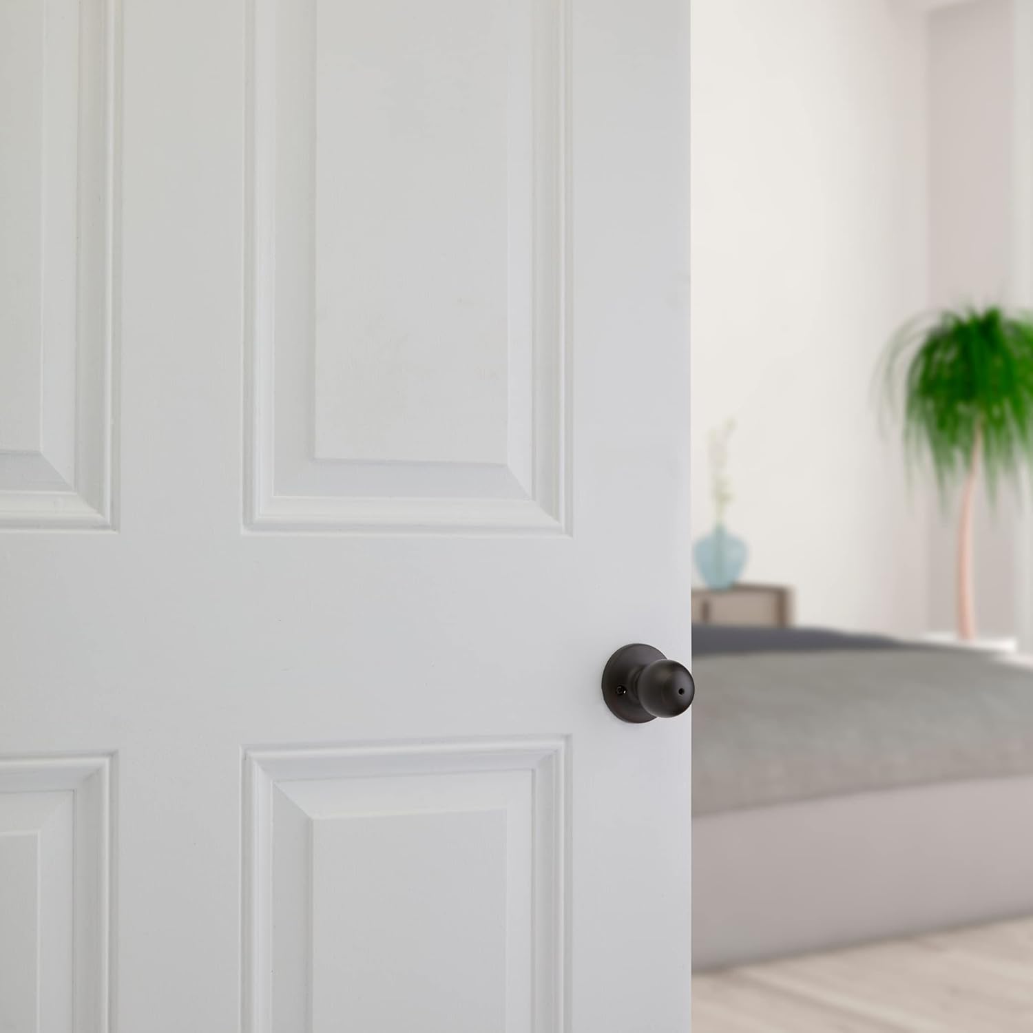 Privacy Door Knob Easy Install for Bathrooms Bedrooms