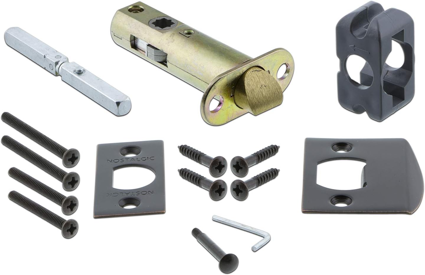 Nostalgic Door knob set adds warmth and detail to your home