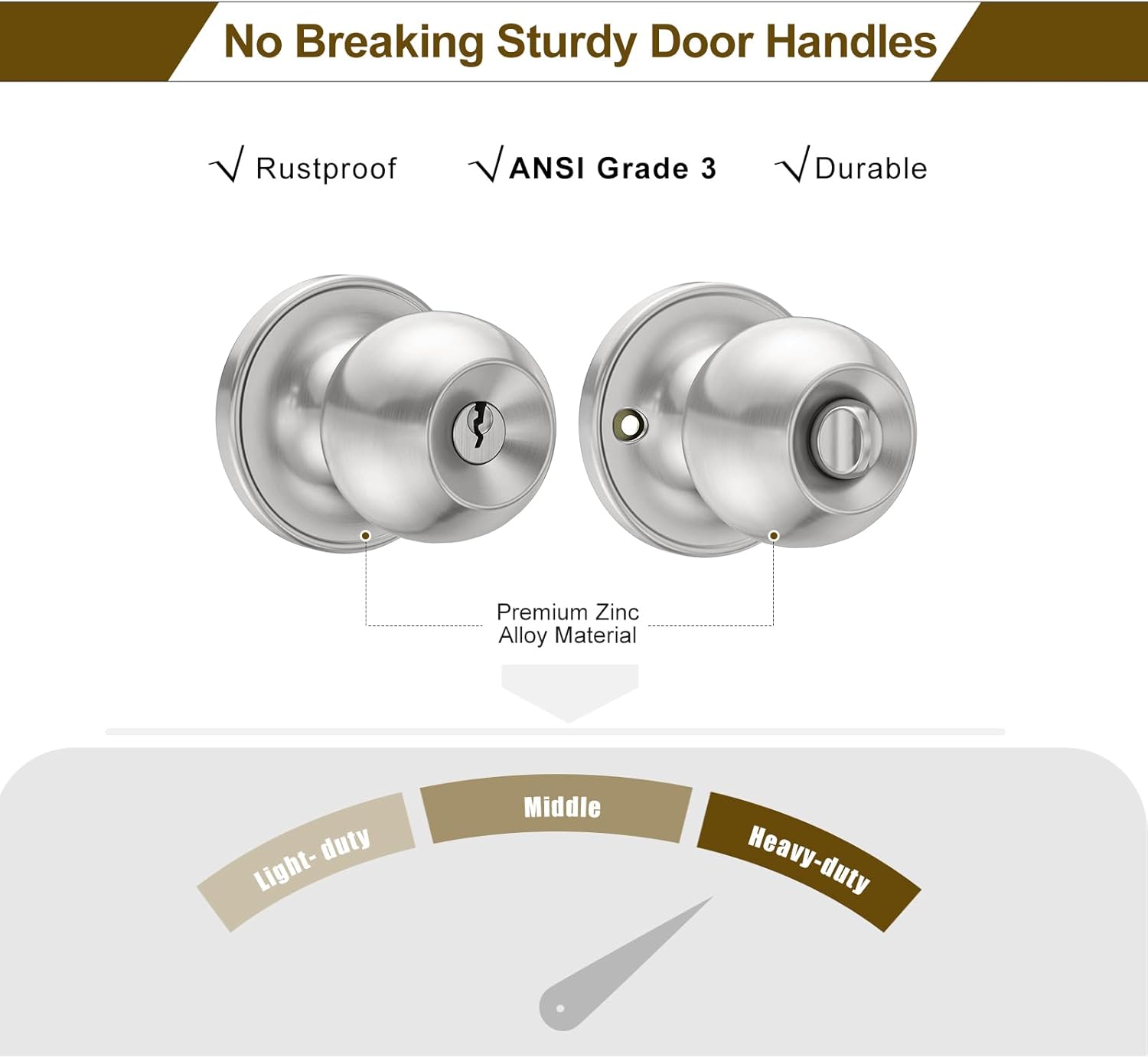 HOSOM Door Lock Set for Secure Entrances