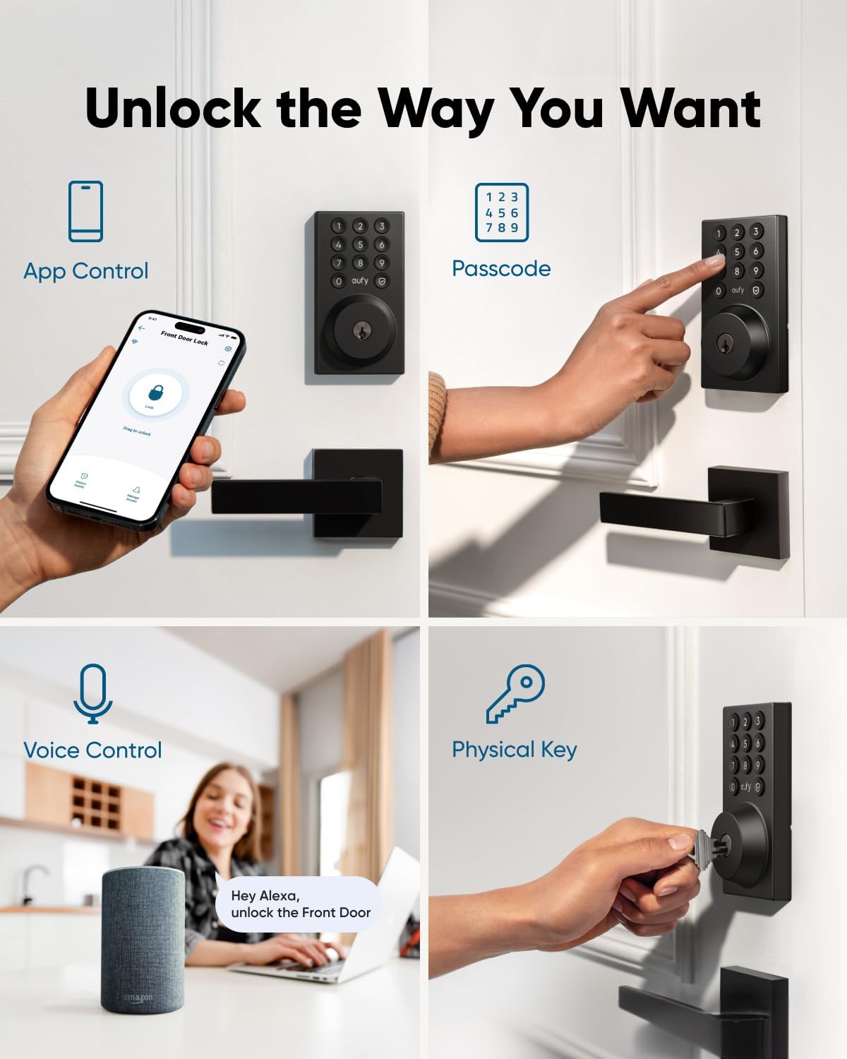 EUFY Security Smart Lock C30 Easy Setup Remote Control