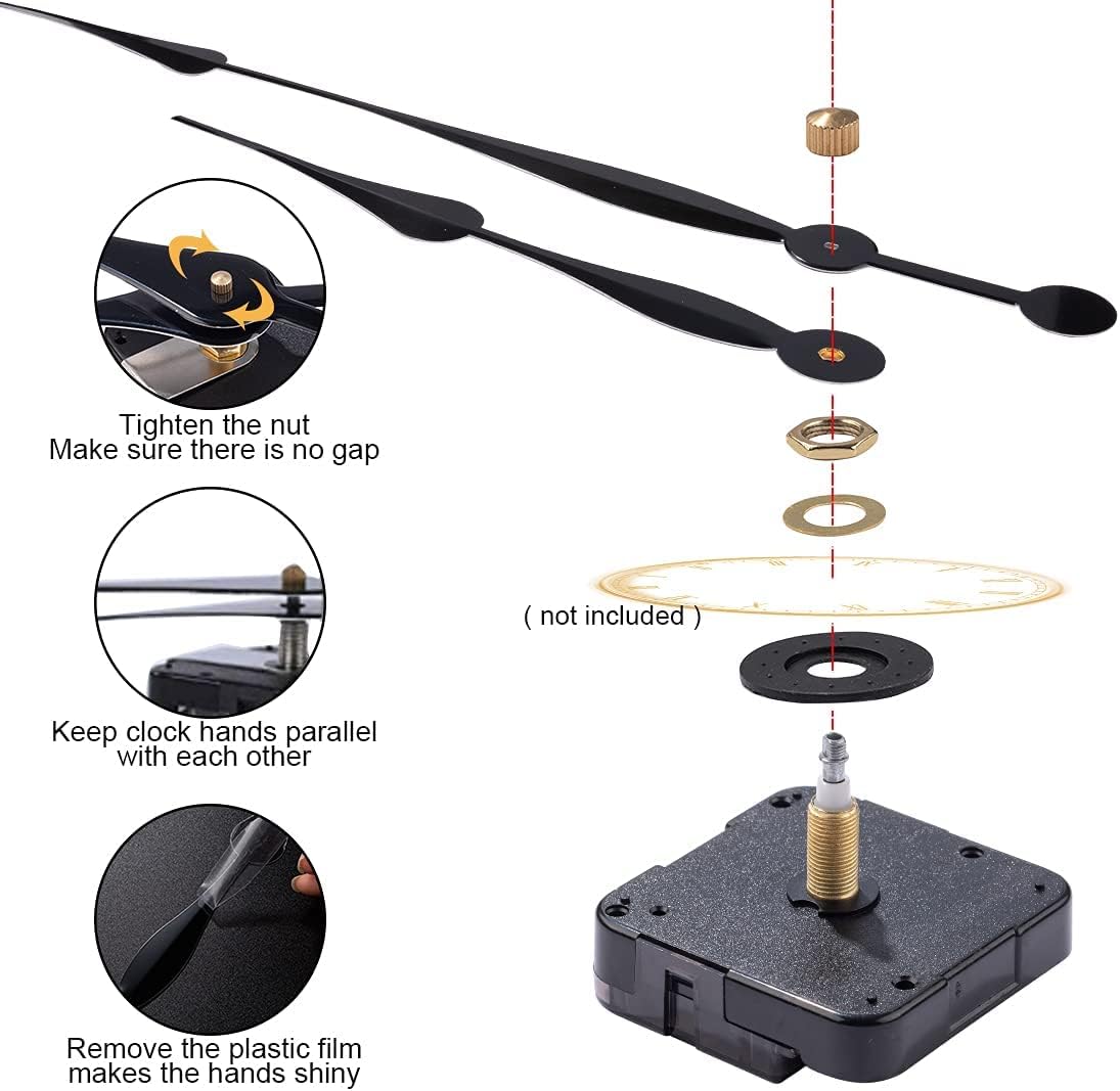 High Torque Clock Movement Kit for Large Clocks
