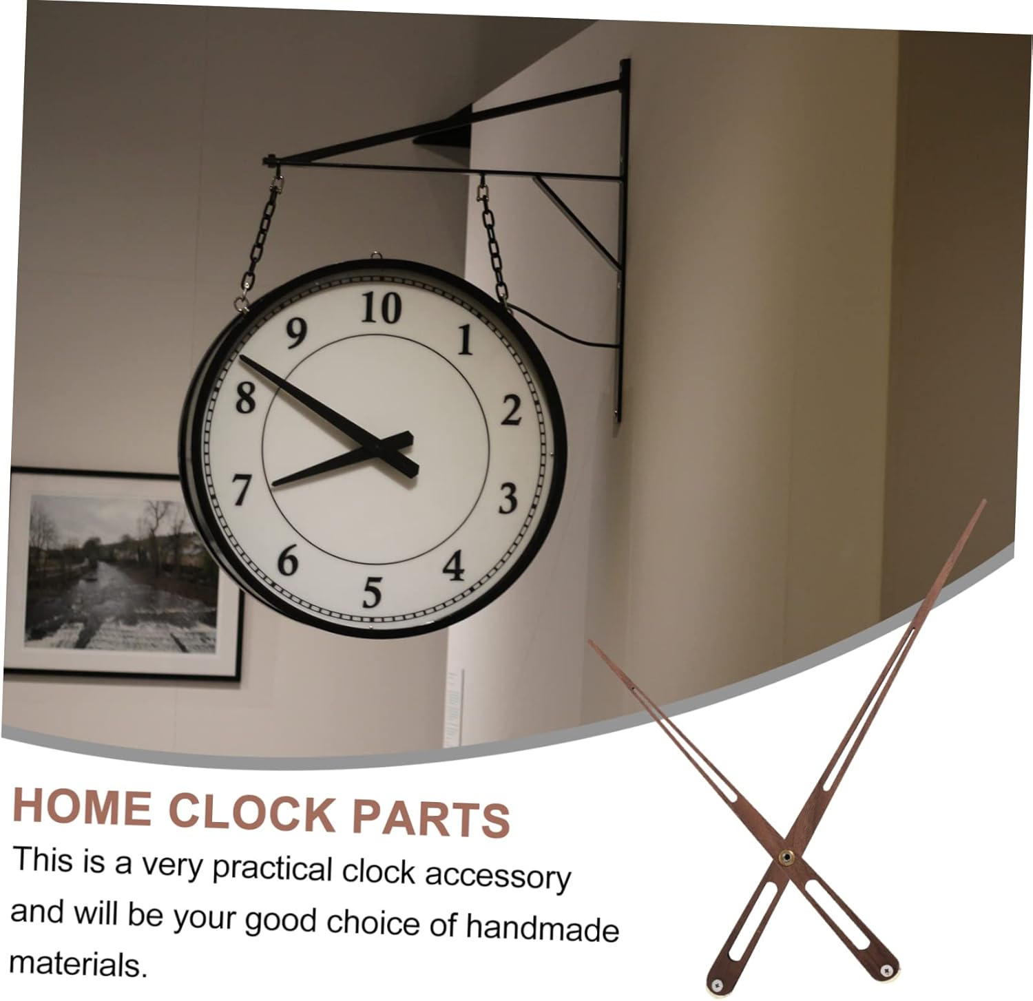 High-Quality Wooden Pointer Replacement for Wall Clocks