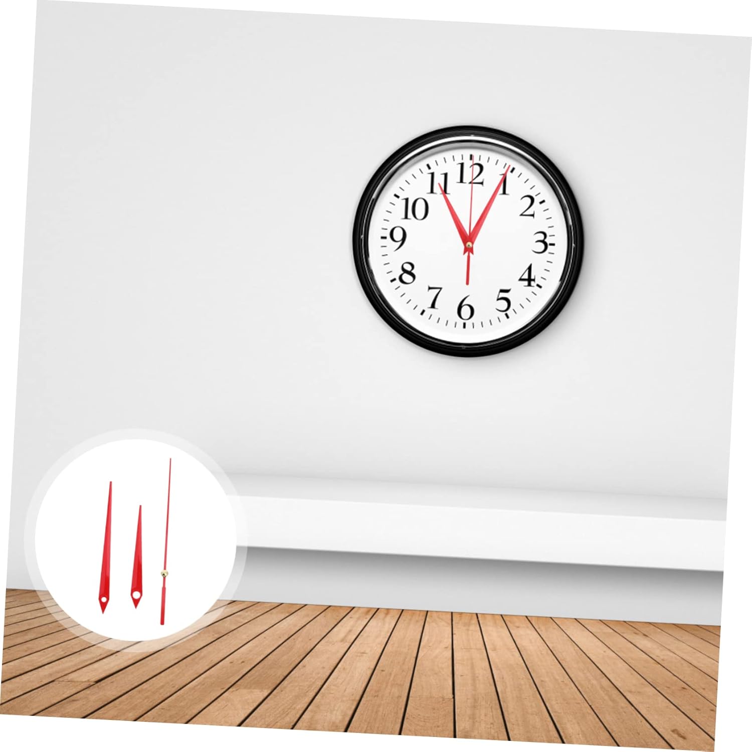 10 Essential DIY Wall Clock Parts for Red Aluminum Digital Clocks