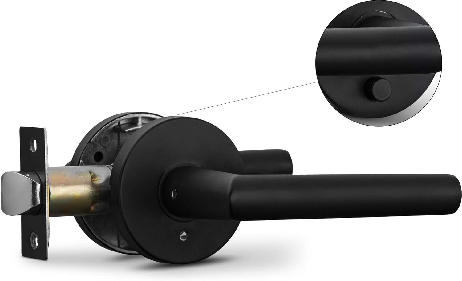 Berlin Modish Privacy Lever Door Handle