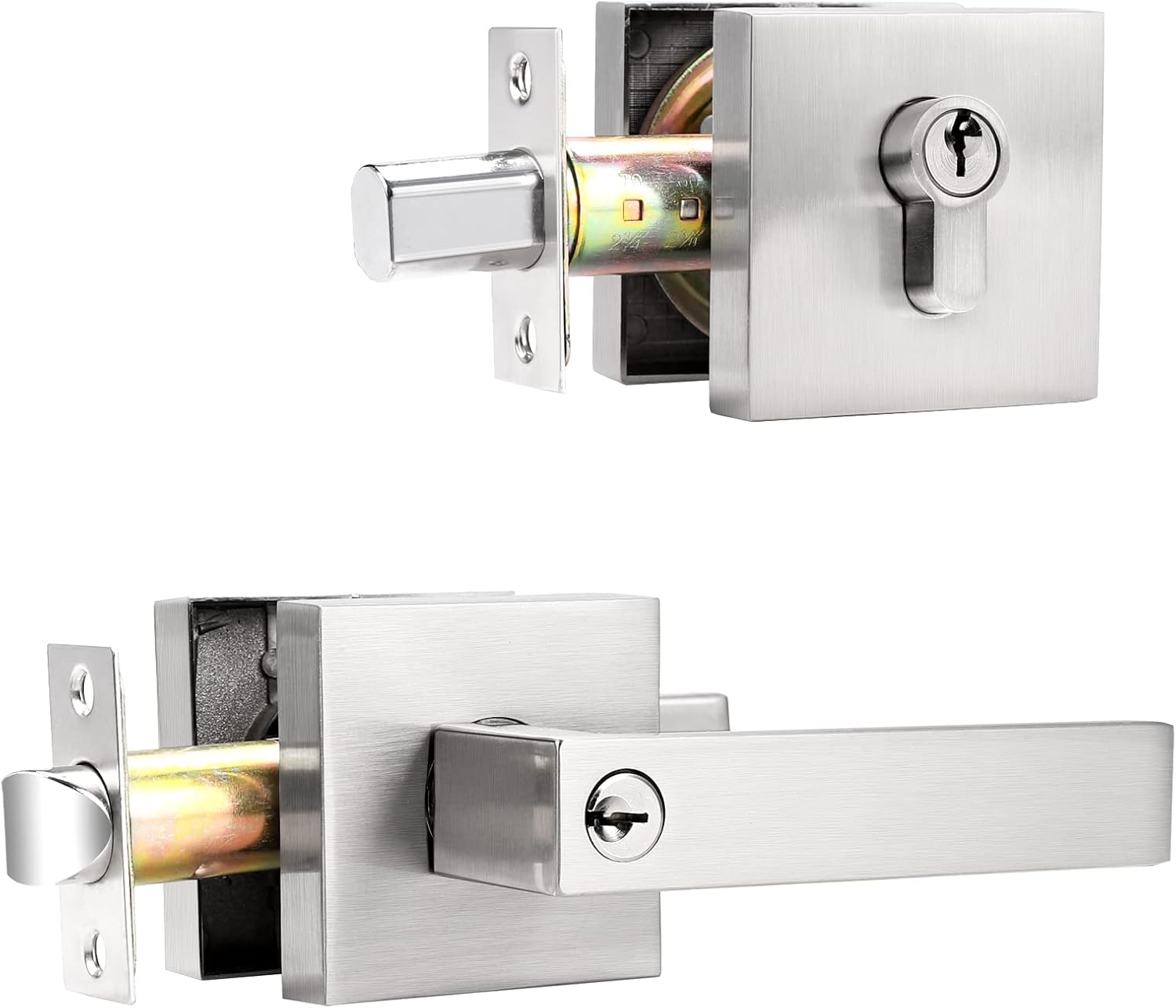 Probrico Double Cylinder Door Lock Set