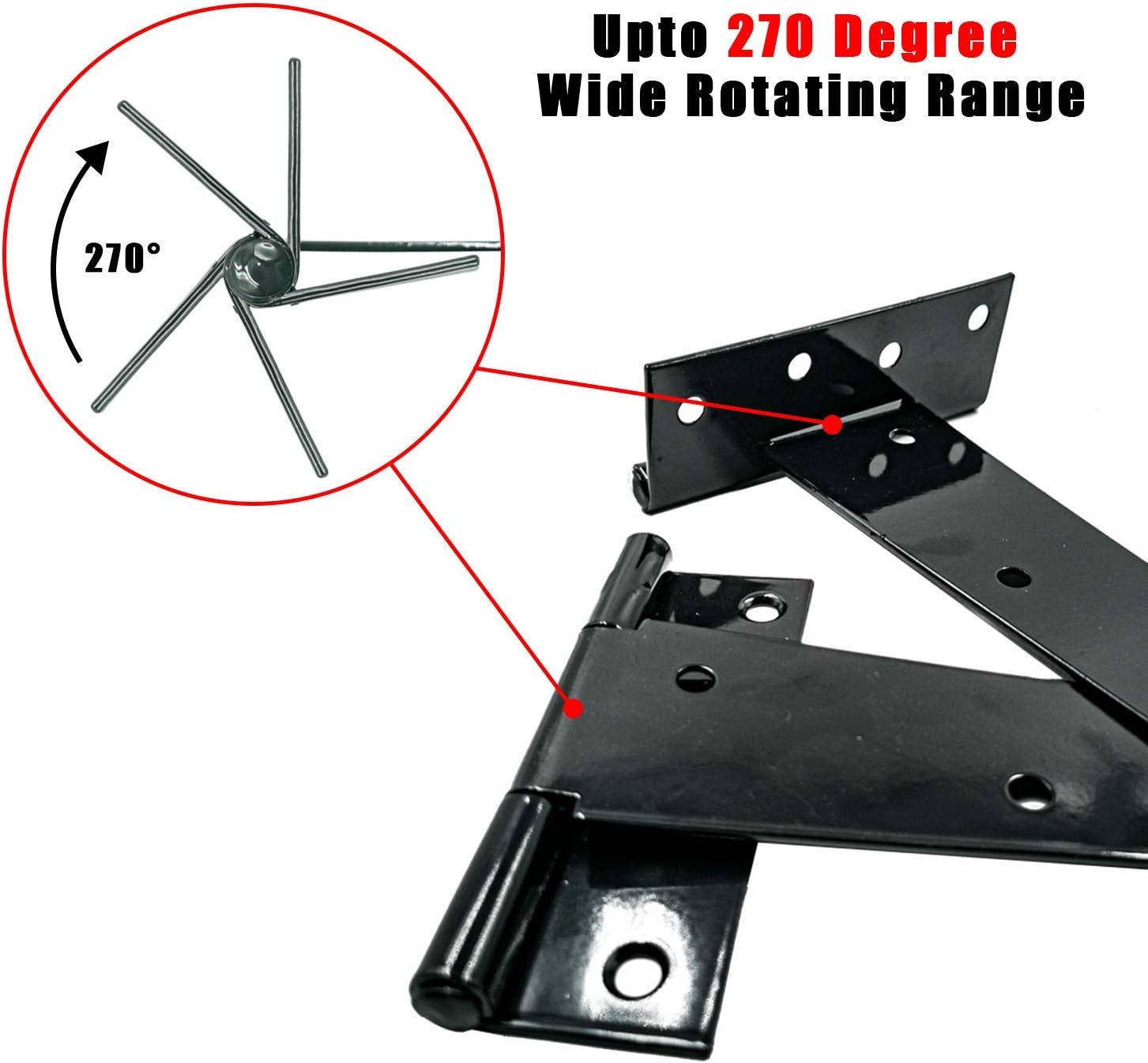 Ultratough Rust-Proof Heavy-Duty Hinges