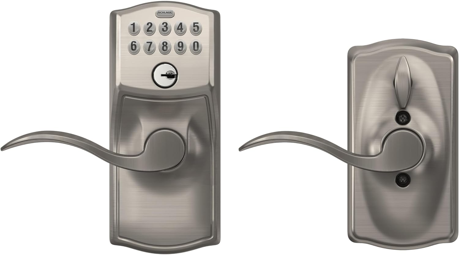 SCHLAGE FE595VCAM619ACC Camelot Keypad Entry