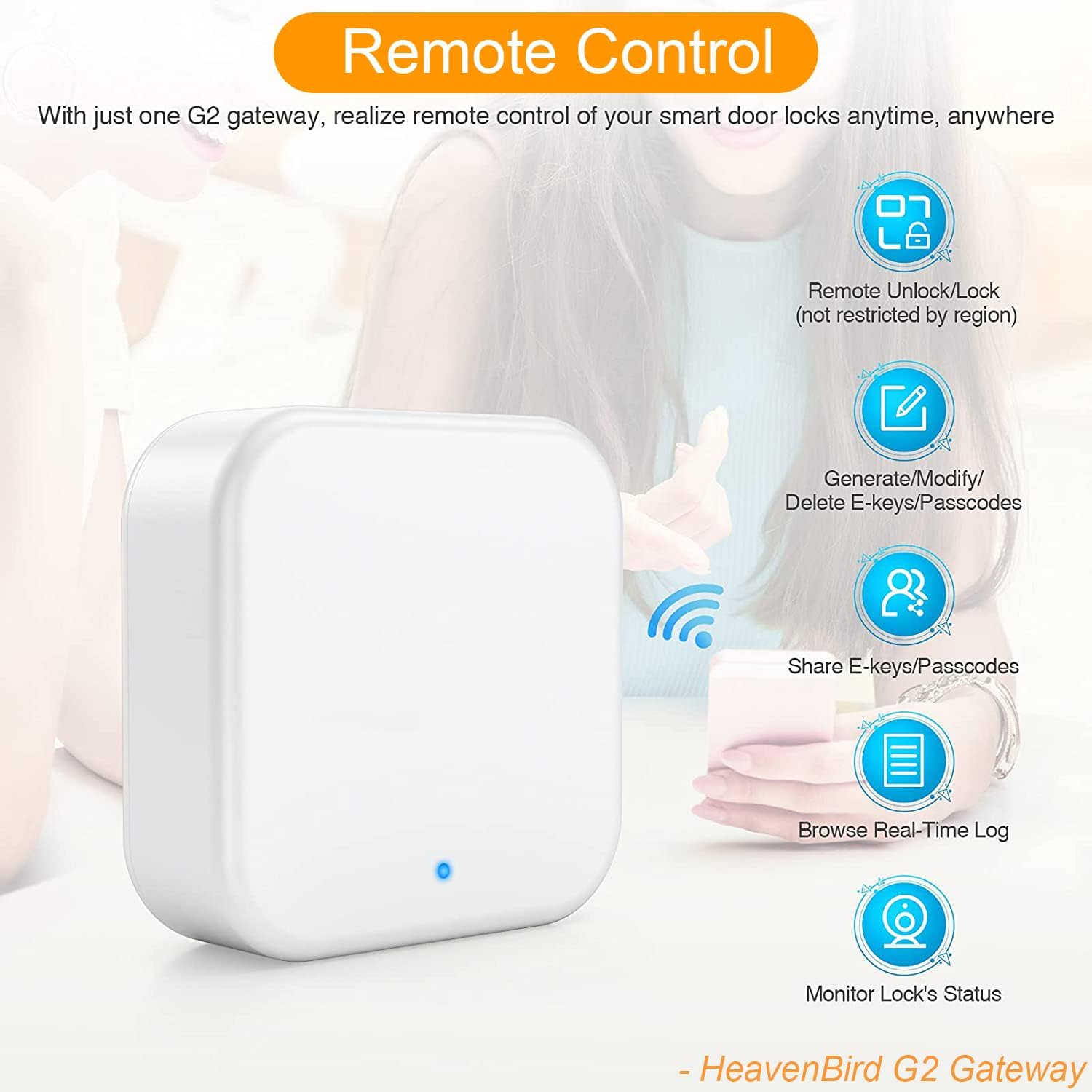 Smart Door Lock Gateway for Alexa Google Home