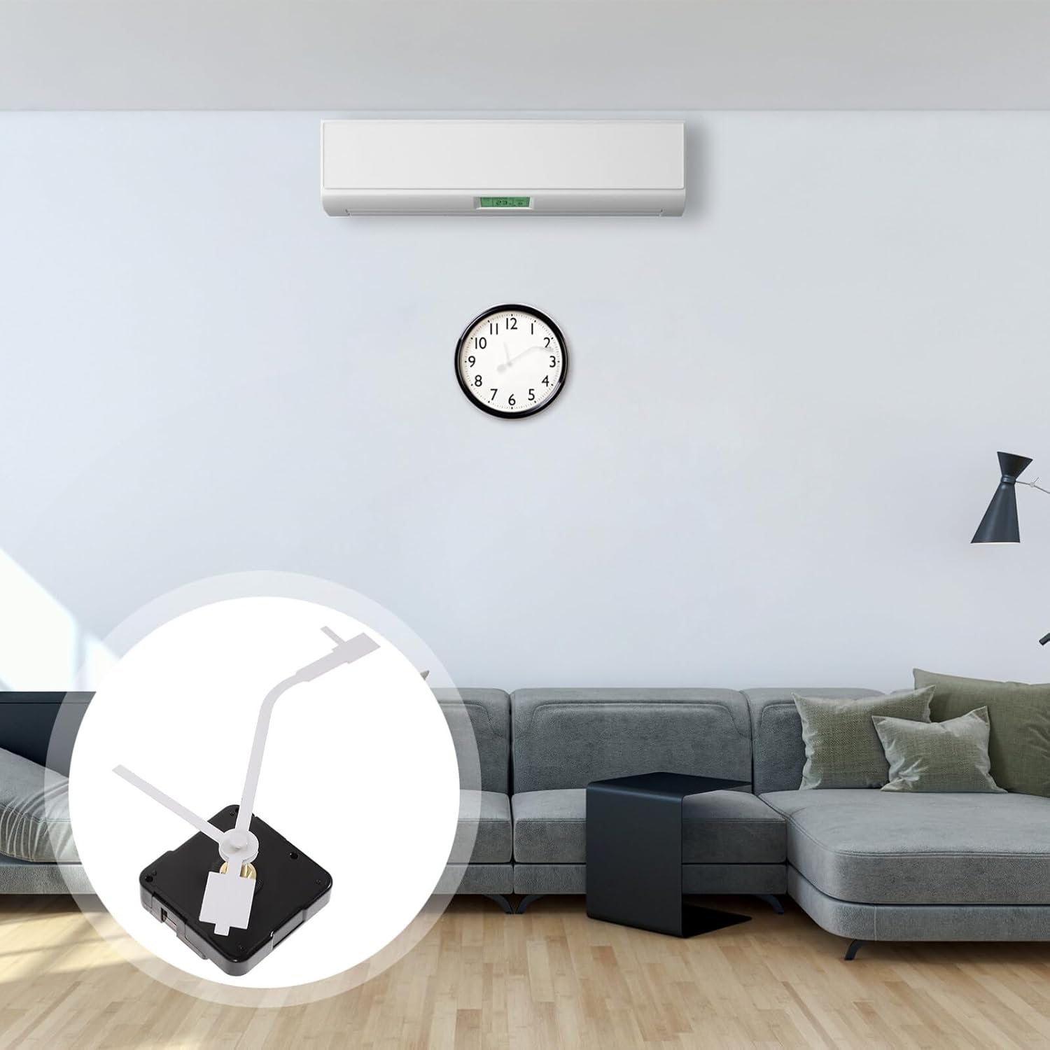 Uonlytech Clock Movement Set for Wall Clocks