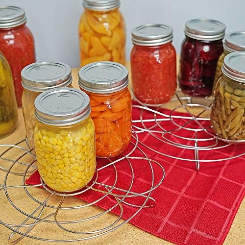 Canning Rack - Flower Petal Design Reversible Stacking System
