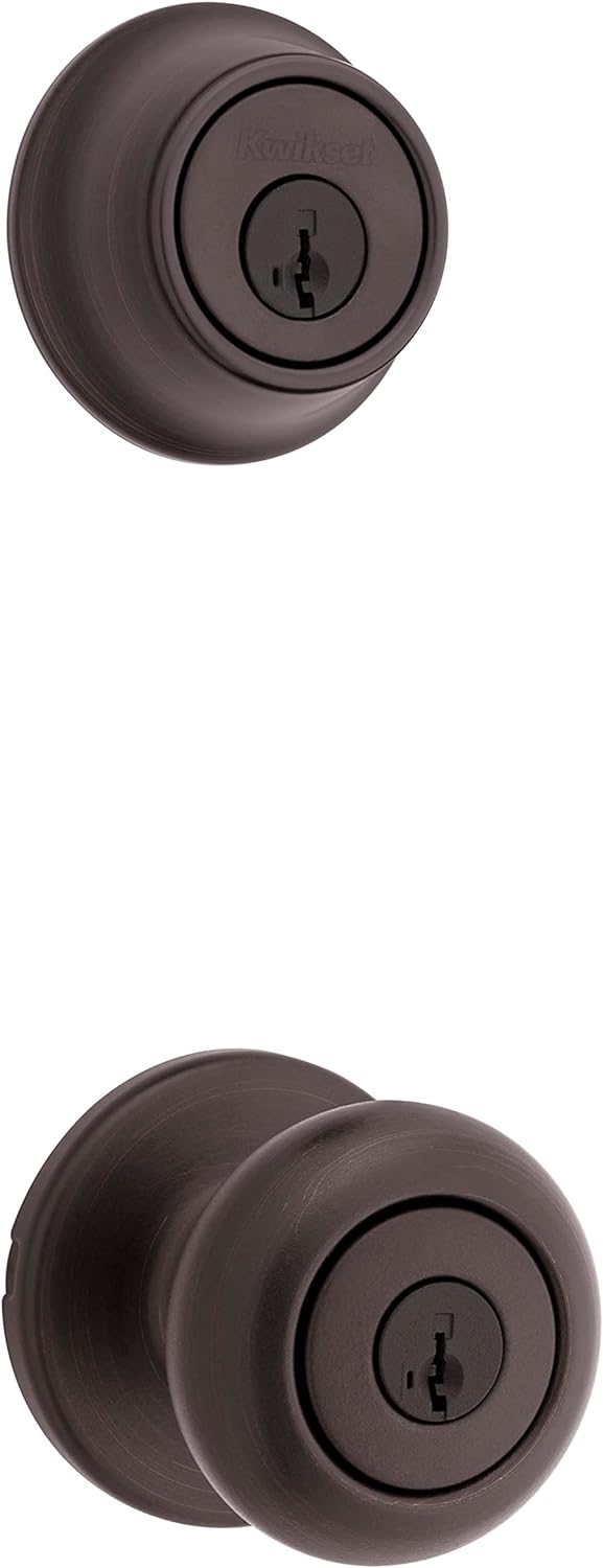 690 Cove Knob Deadbolt Combo