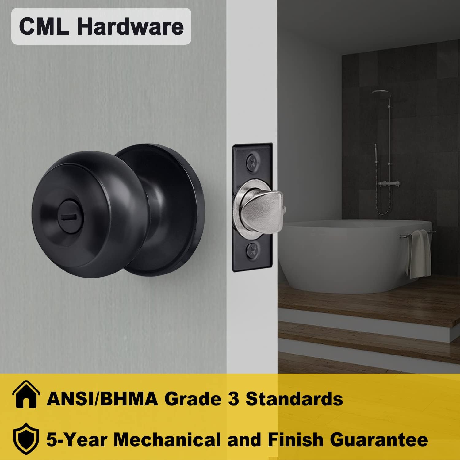 Stainless Steel Privacy Door Knob