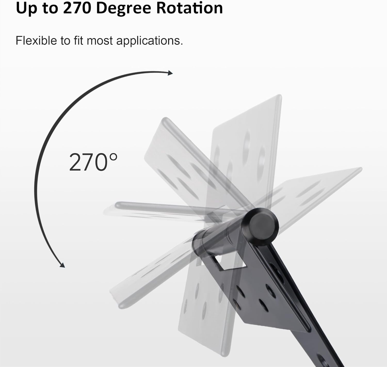 Auxdee 6-Pack 8 Rust-Resistant Durable Shed Door Hinges for Heavier Use