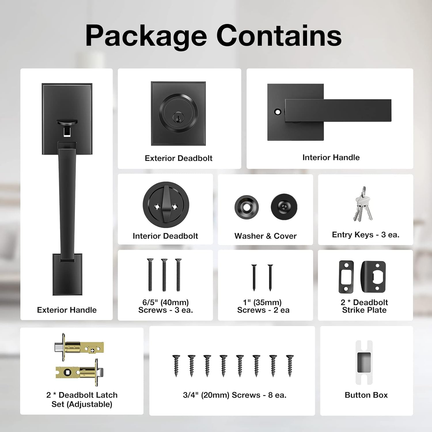 Keeping your door secure and stylish has never been this easy