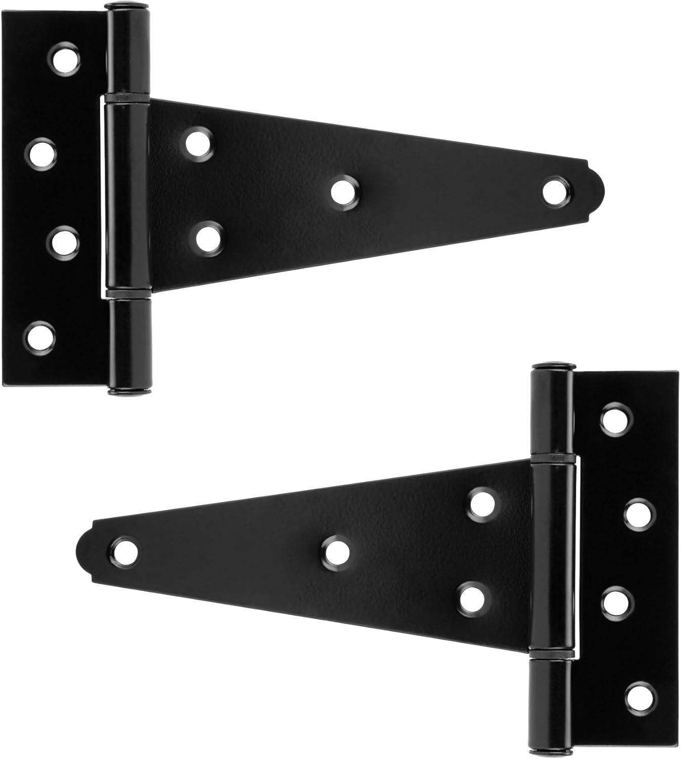 6 Inch Heavy Duty T-Strap Shed Door Hinges 2 Pack