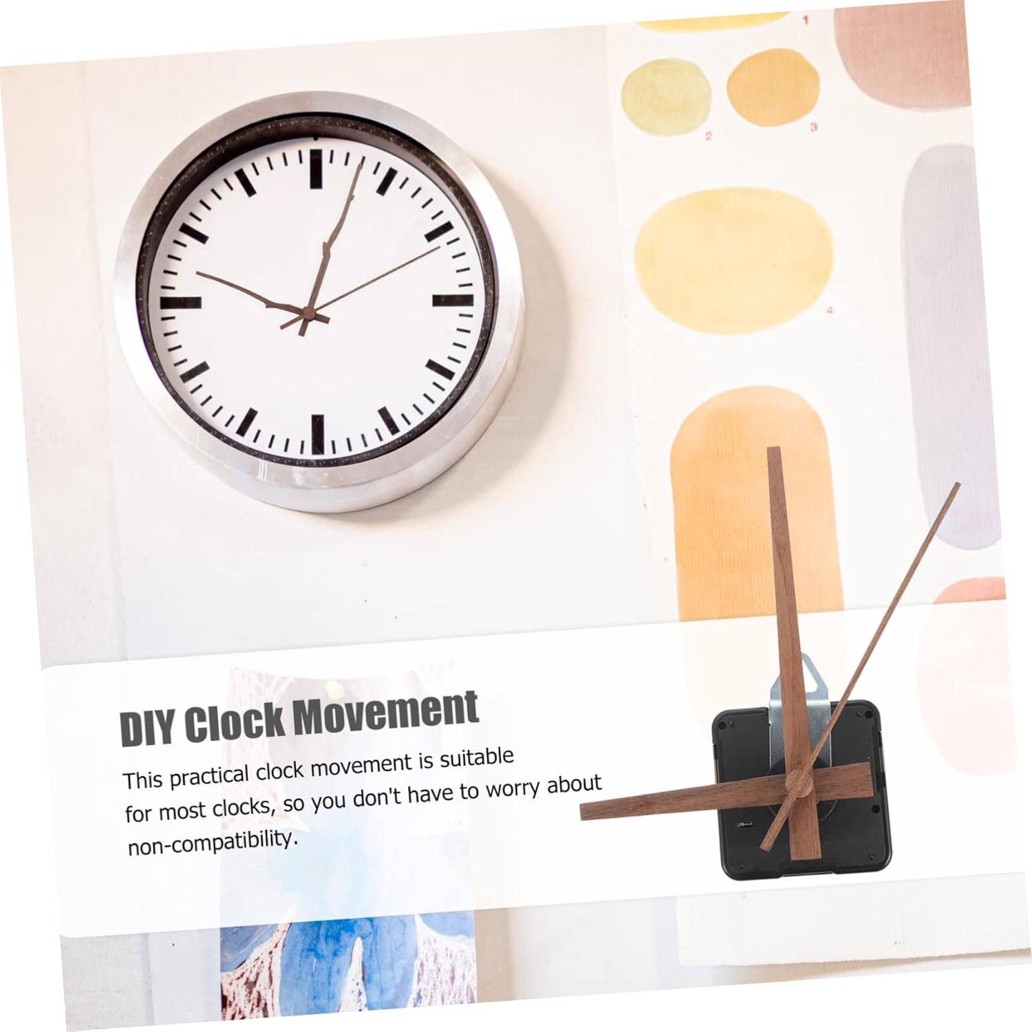 EASY TO REPLACE DURABLE QUARTZ CLOCK HANDS