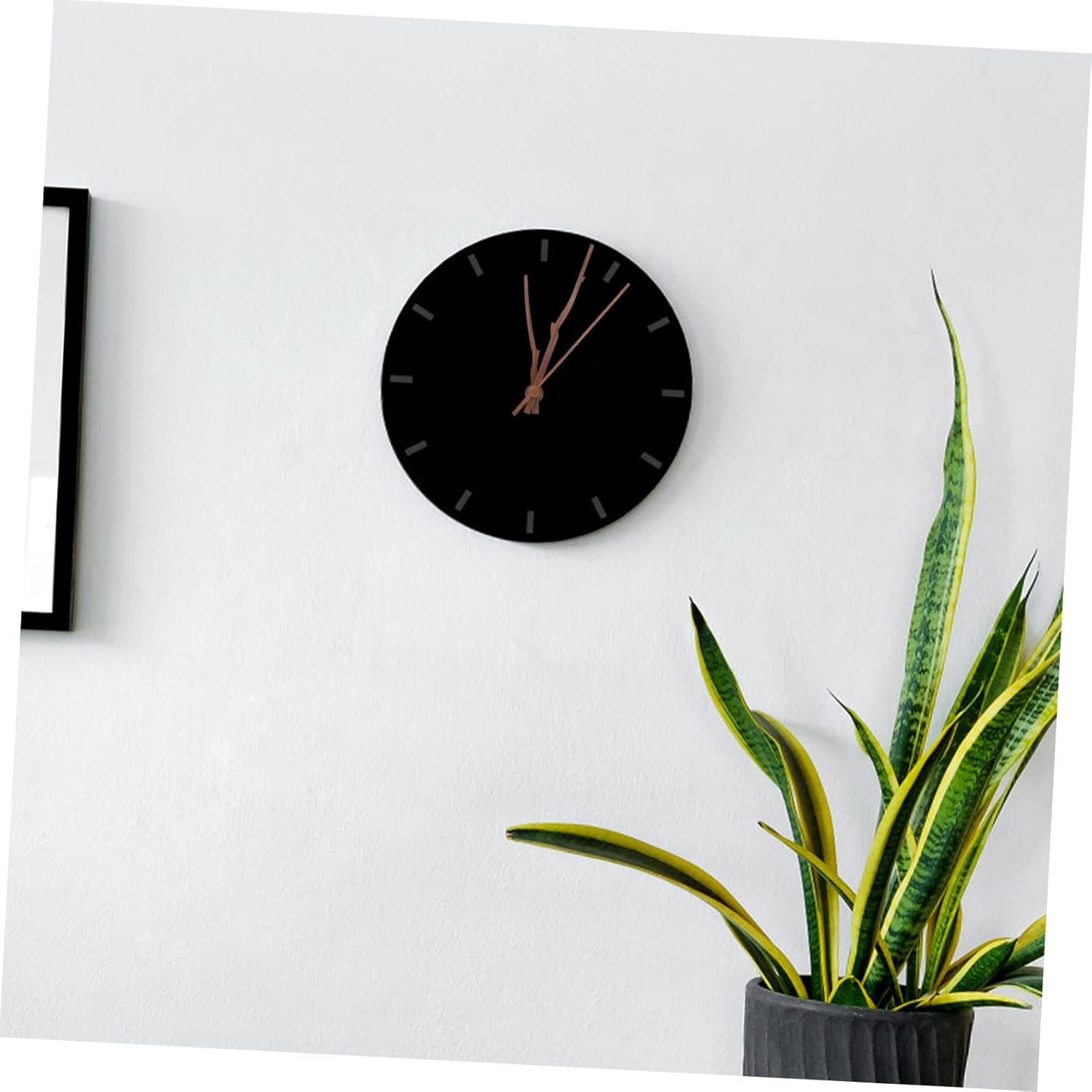Replacement Clock Hands Kit - Walnut Wood Set for Wall Clock Movements