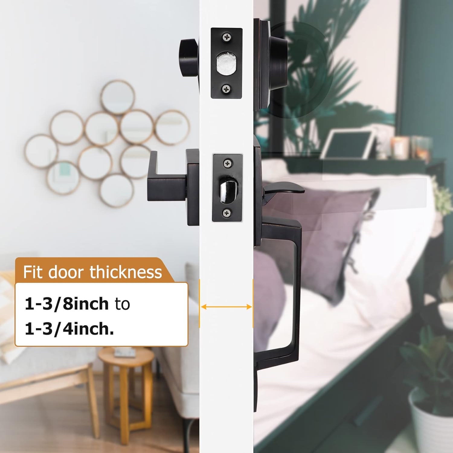 Modular Front Door Set - Oil Bronze