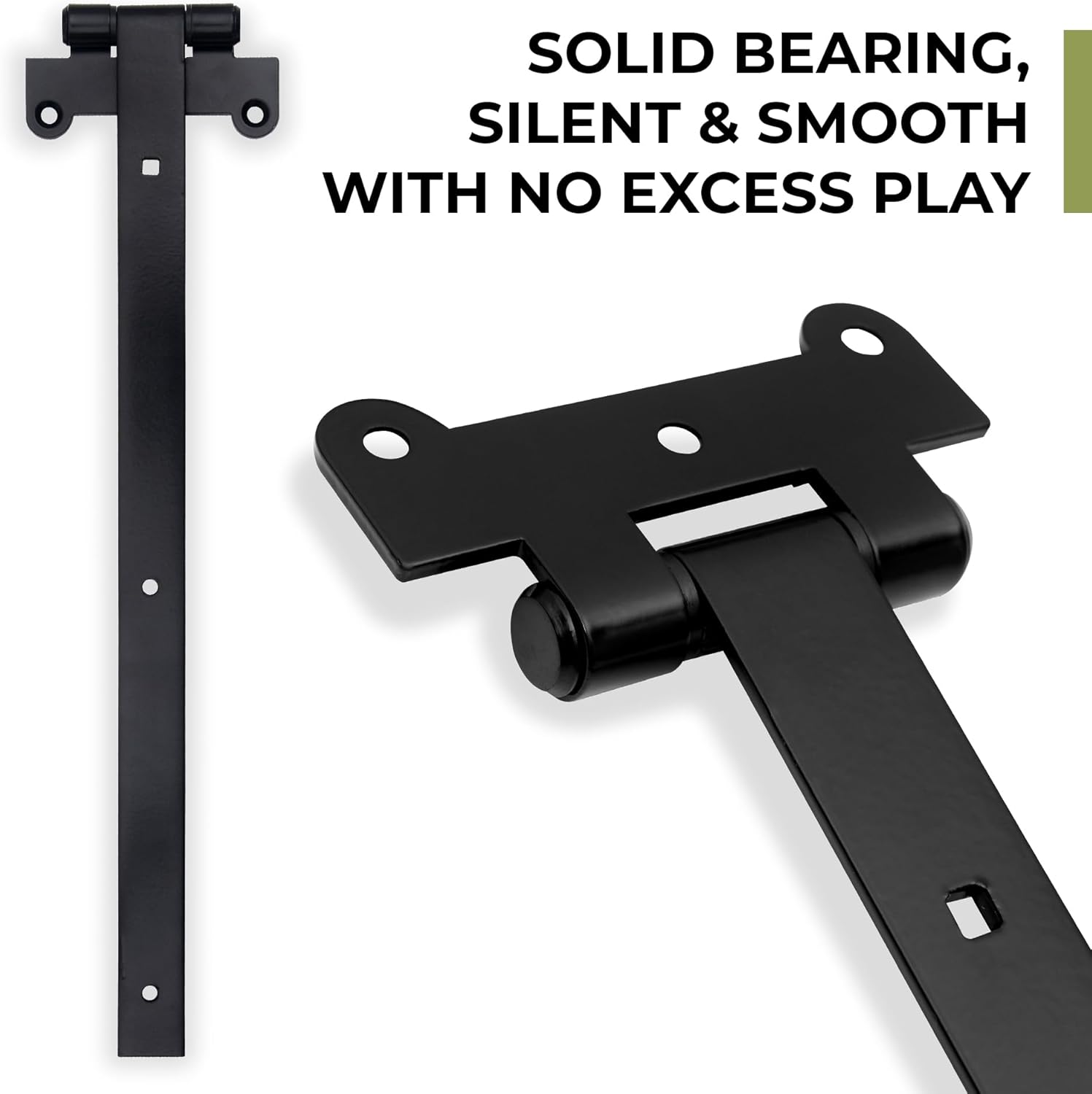 DIYWorld 18-Inch Black Door Hinges