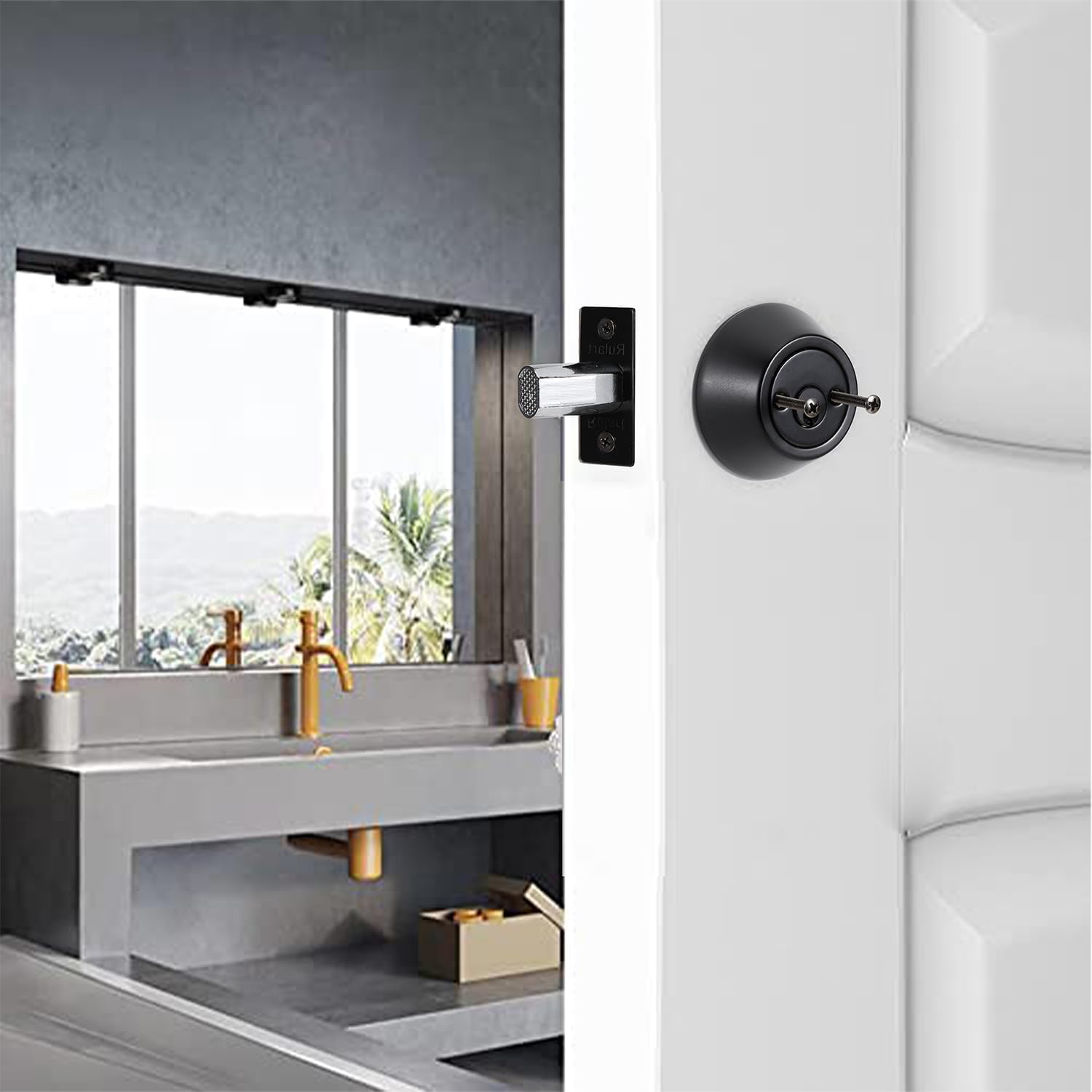 Double-Keued Deadbolt Lock