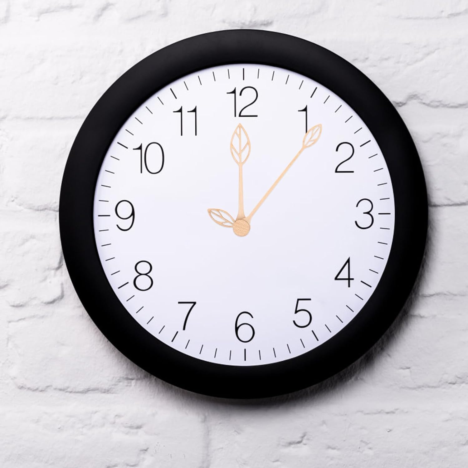 Angoily Large Clock Wall Clock Hands Durable Elegant
