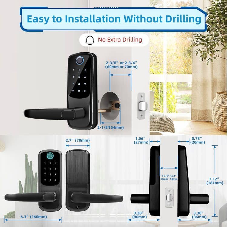 Secure Front Door Entry with MSR X6 Smart Lock