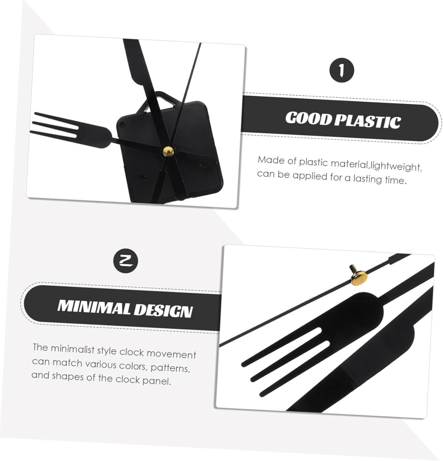 Precision Clock Movement Kit Replacement Parts for Wall Clocks