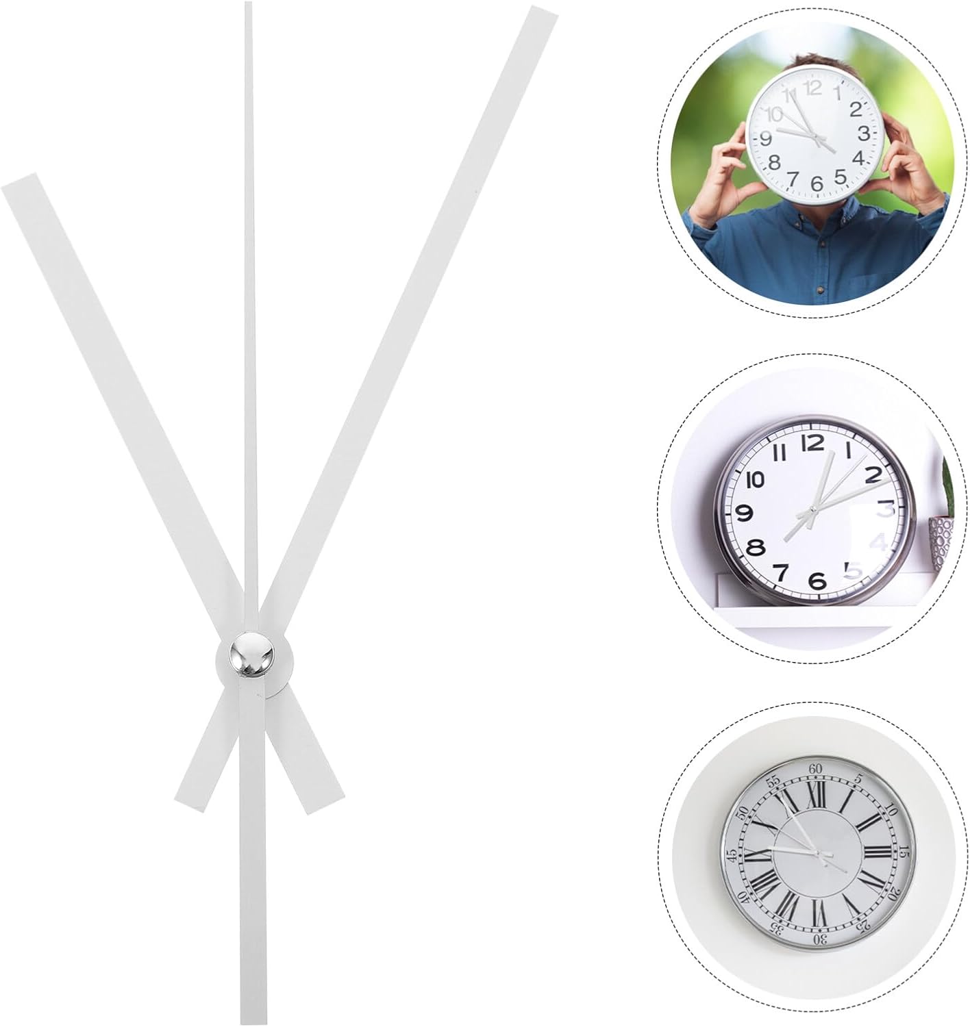 Hemobllo 10 Sets Clock Hands Kit for Small Clocks