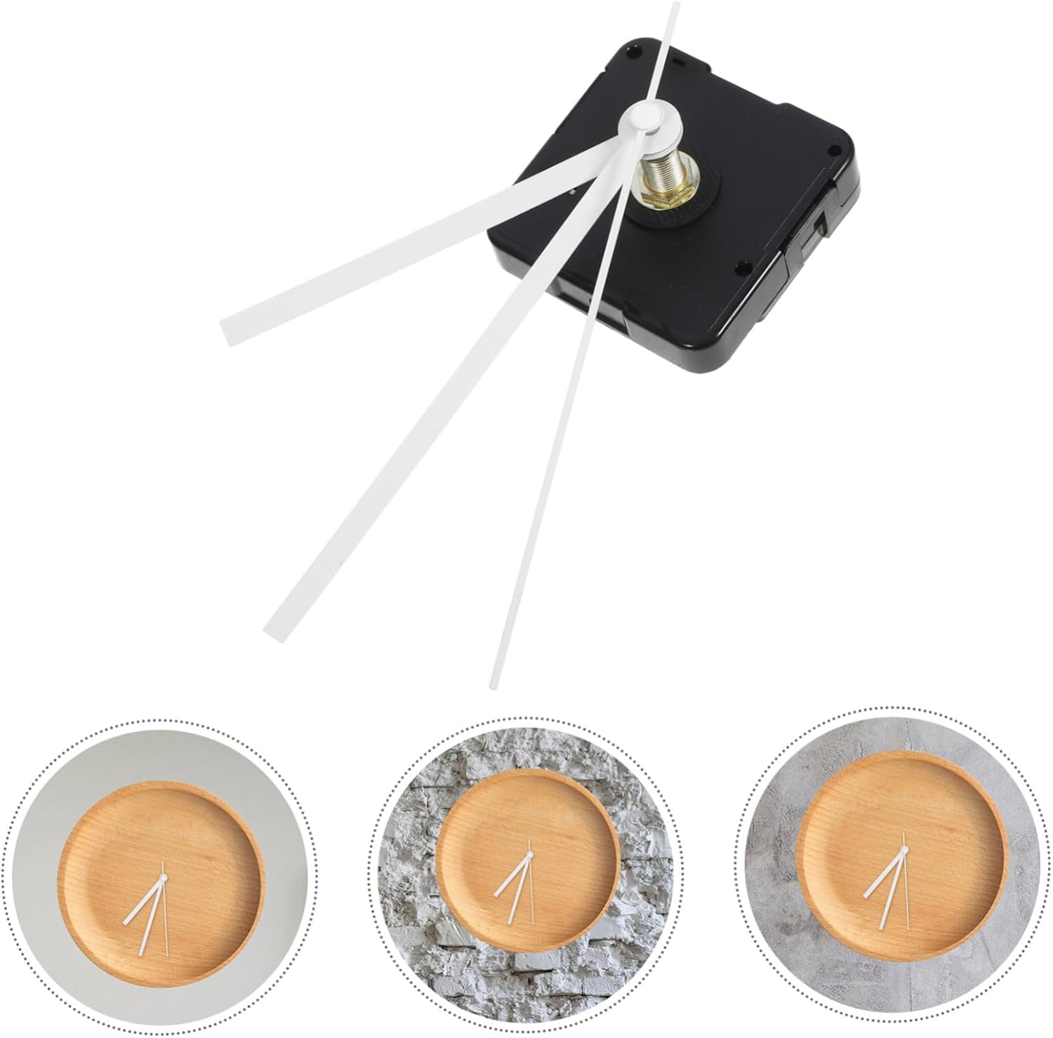Ergonomic Silent Clock Kit for Wall Clocks