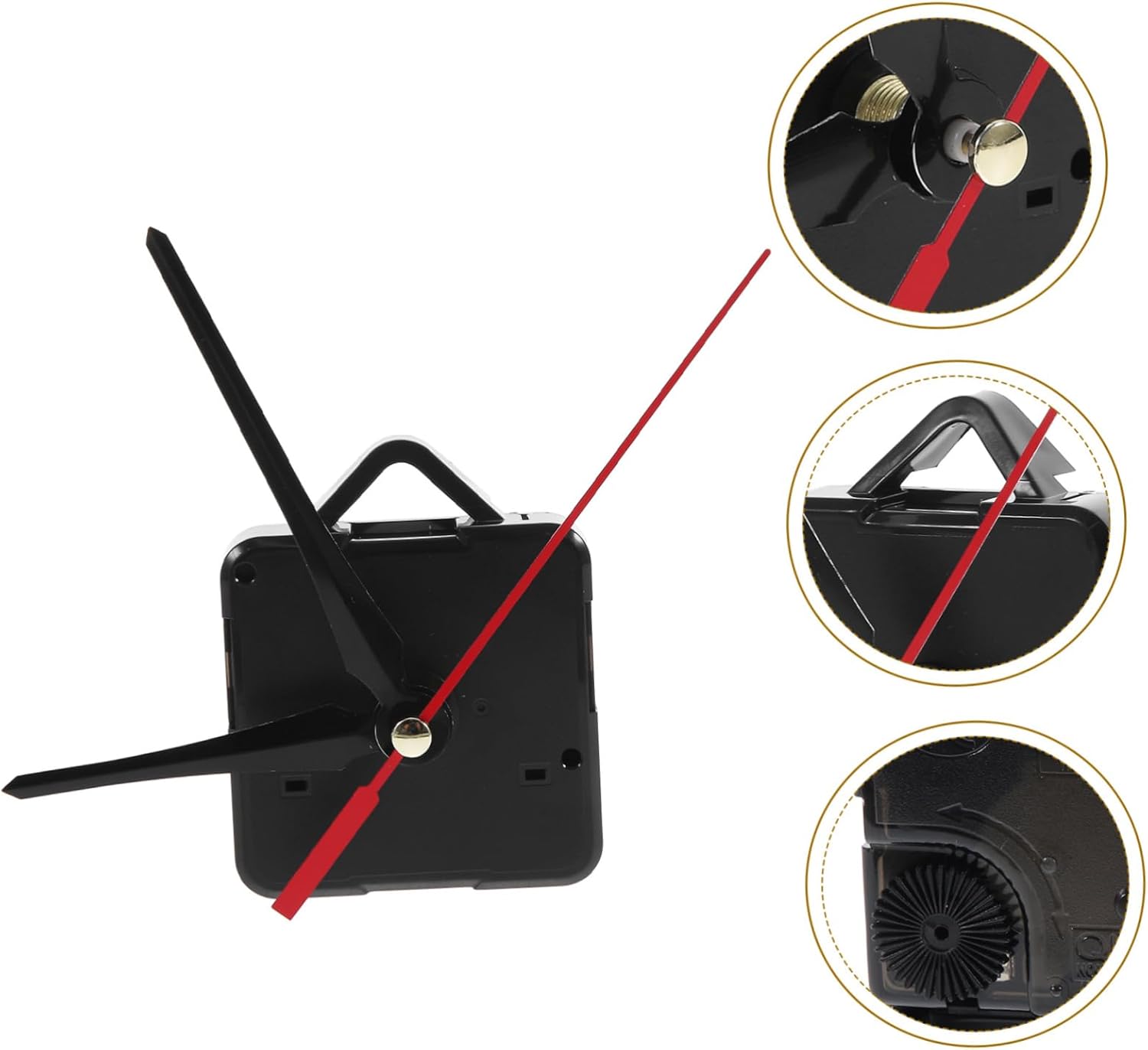 Getaj Silent quartz clock mechanism replacement kit 25-30cm