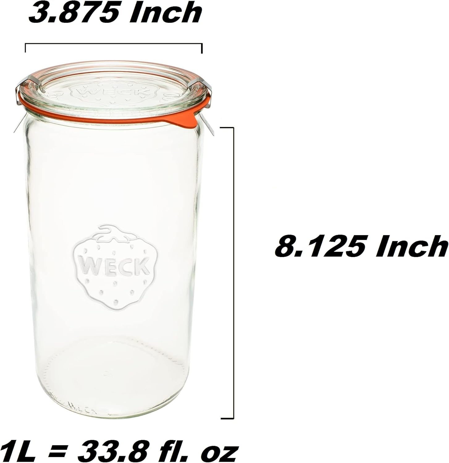 Powerful Preserver - 15L Glass Jar with Airtight Lid