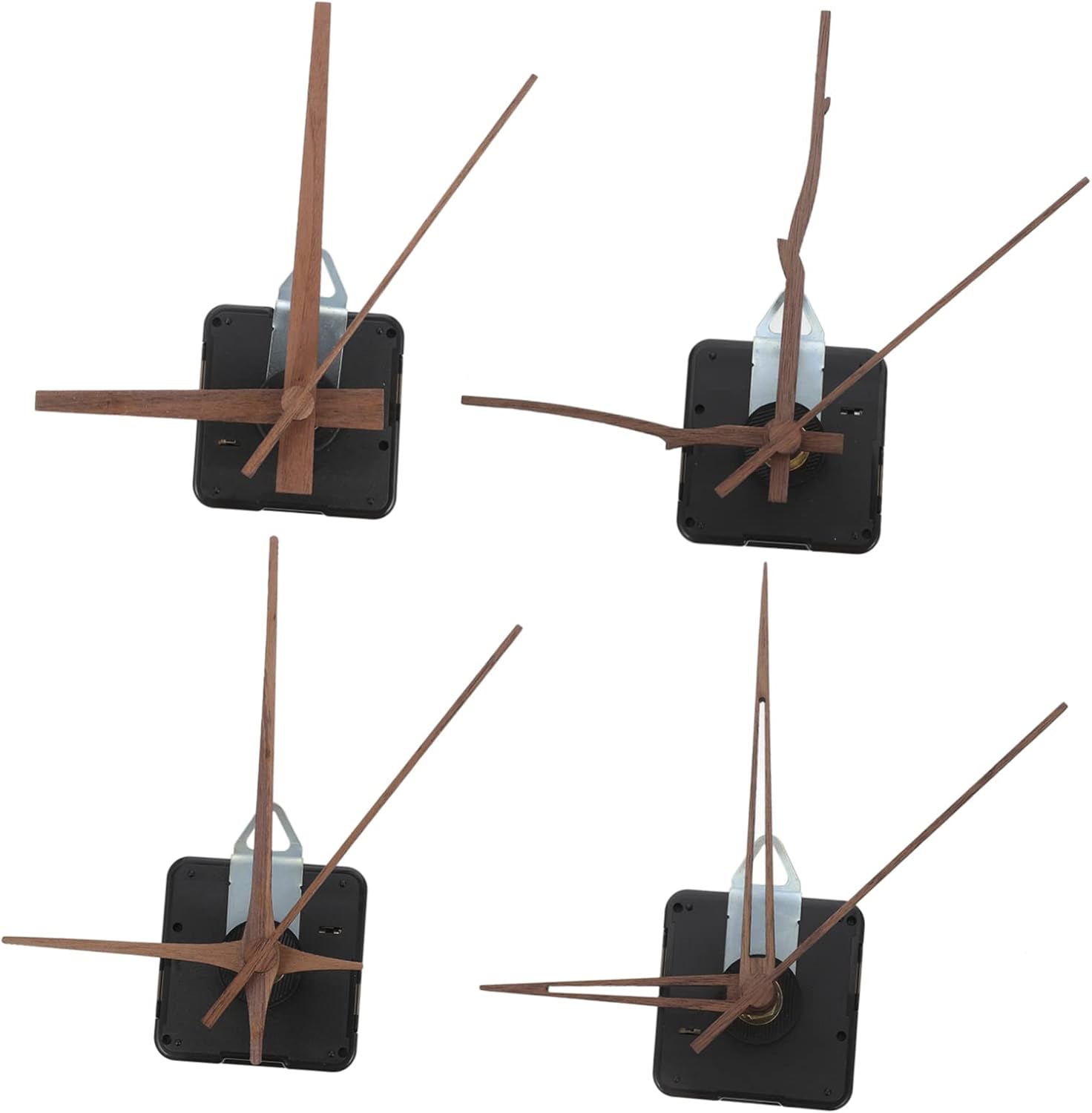 Gadpiparty Practical Clock Kit 4 Set Replacement Clock Hands Wall Clock Accessory
