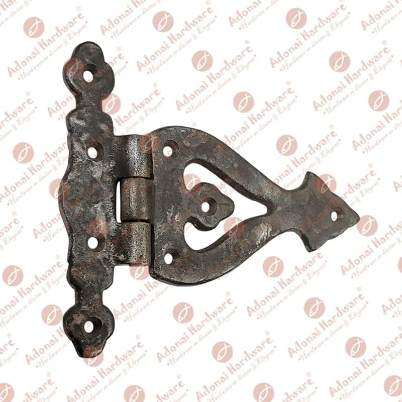 Adonai Hardware Alleluia Antique Cast Iron Hinges