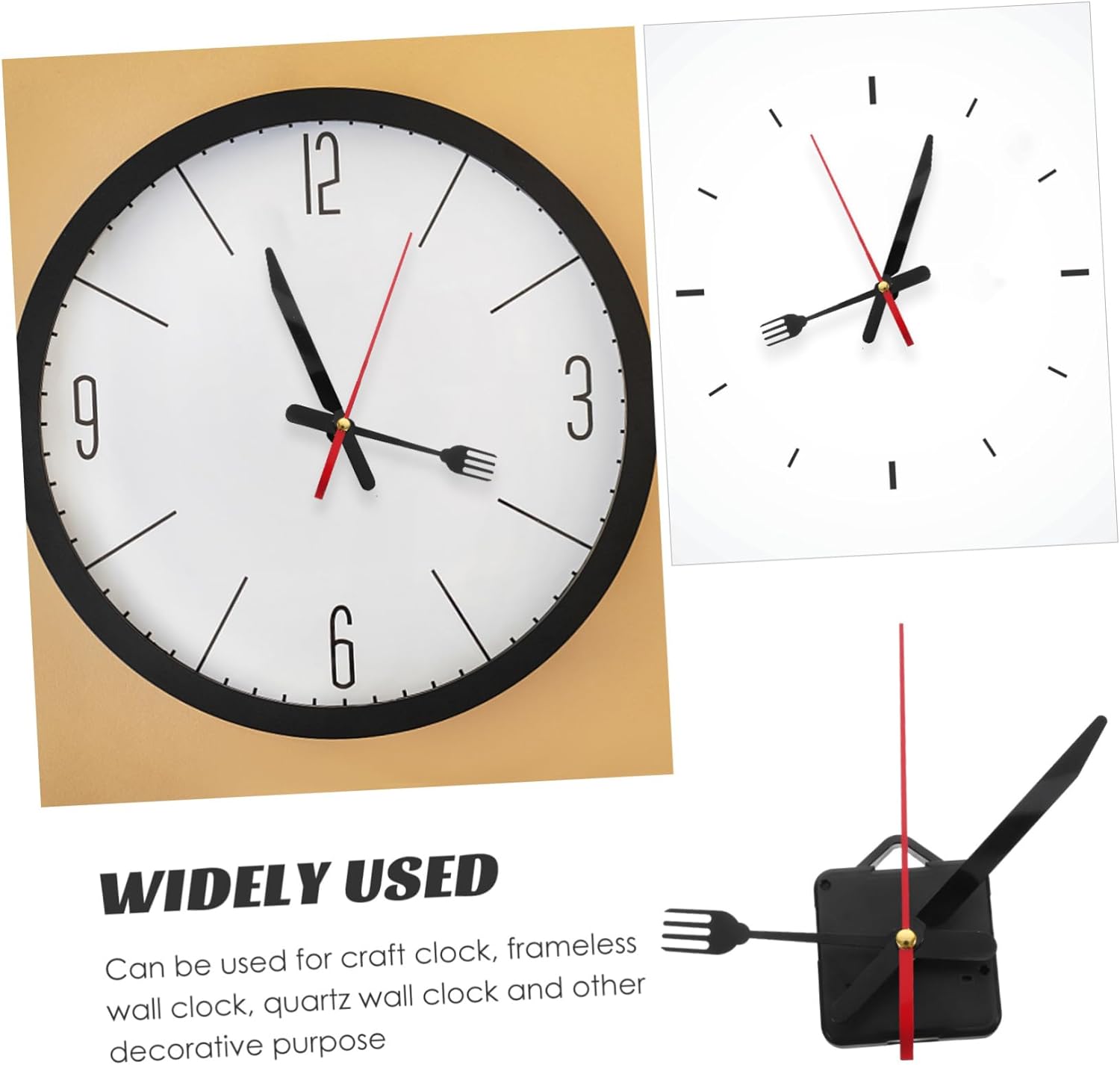 Silent Quartz Clock Movement Kit for DIY Repair