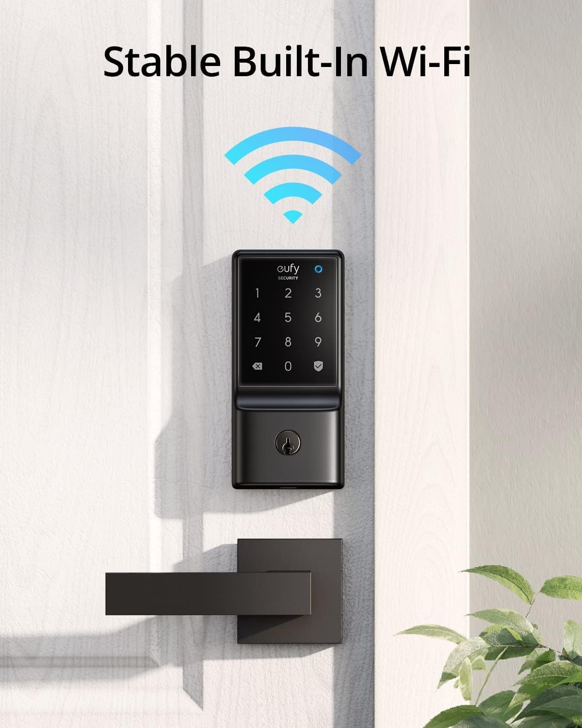 Secure Convenient Door Lock with Built-in WiFi