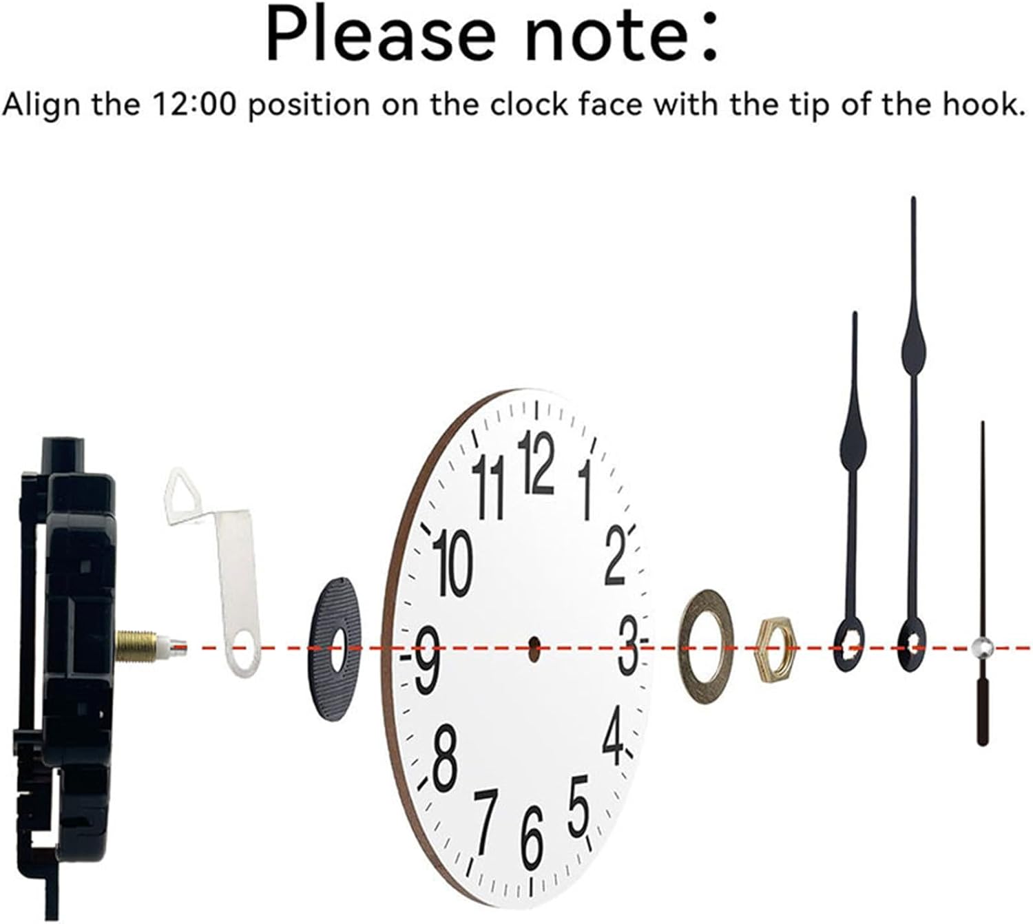 Replacement Pendulum Clock Movement