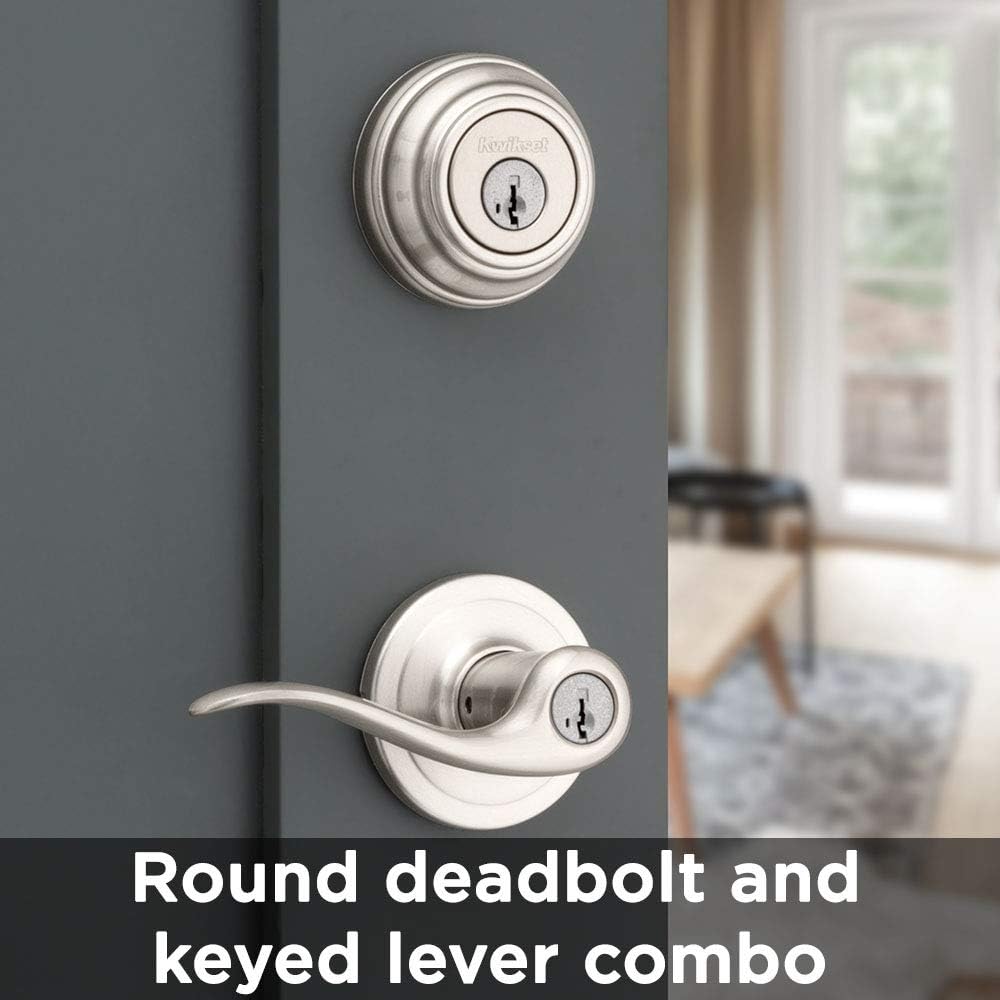 Quickset 991 Tustin SmartKey Deadbolt Combo Pack