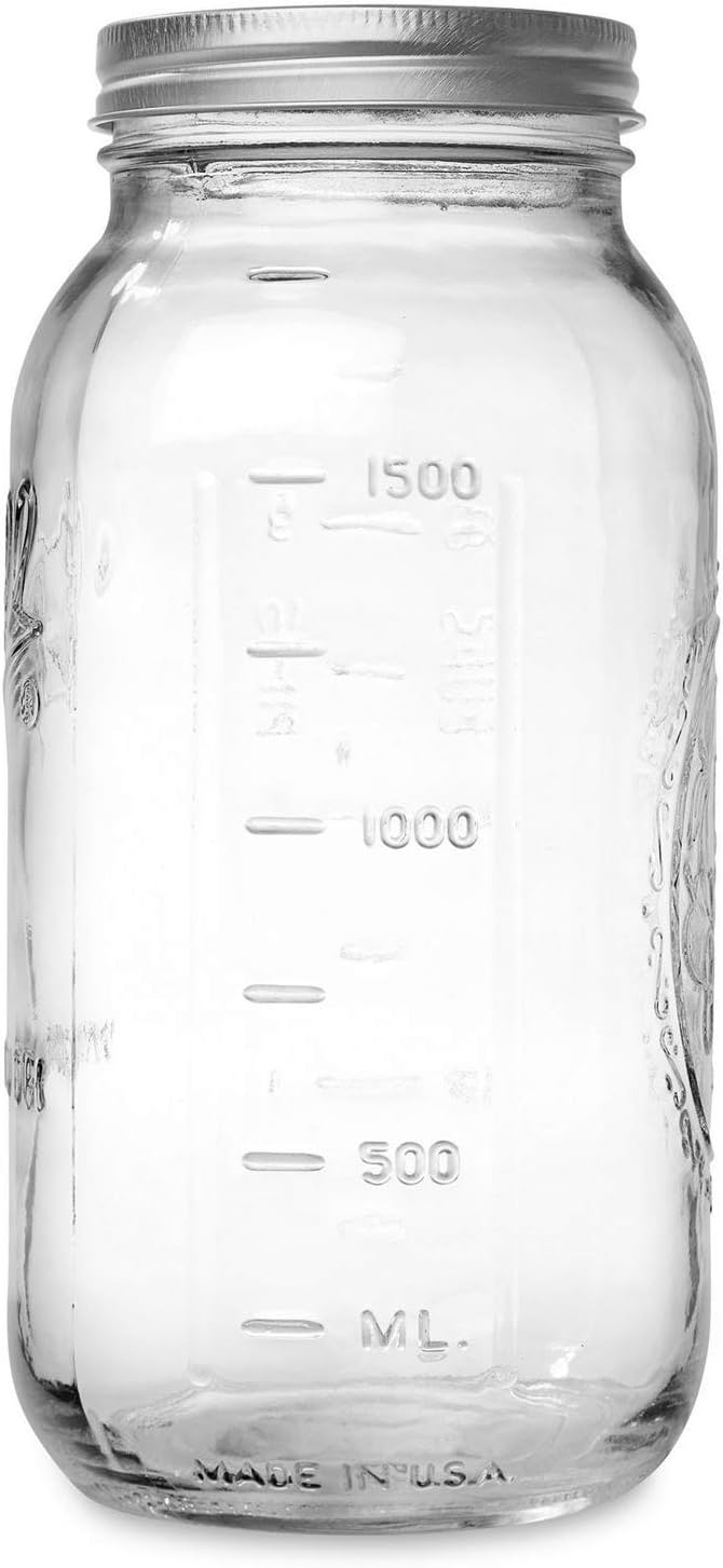 Ball 64oz Wide Mouth Mason Jar Half Gallon