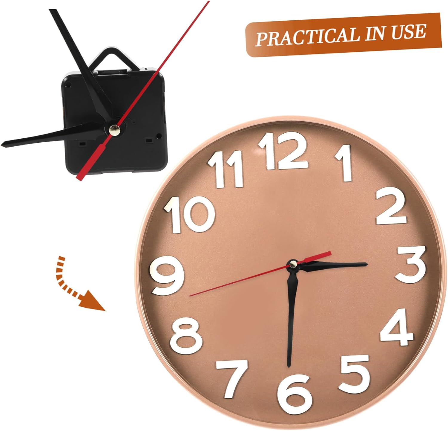Generic Retro Digital Alarm Clock Mechanism Kit