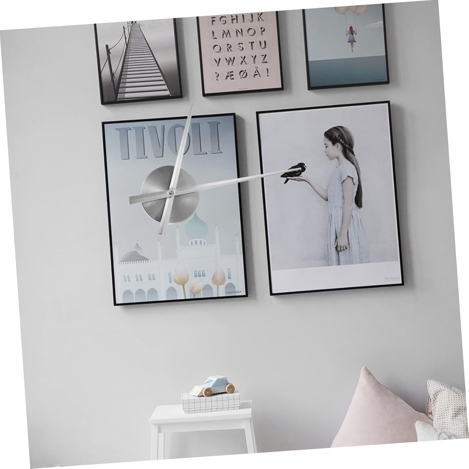 10cm Oversized DIY Wall Clock Kit