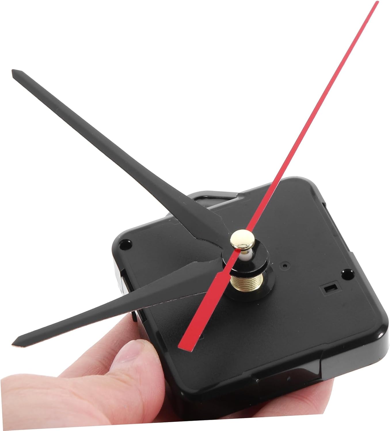 jojofuny - Plastic Replacement Hands for Wall Clock Repair with Red Black Tips