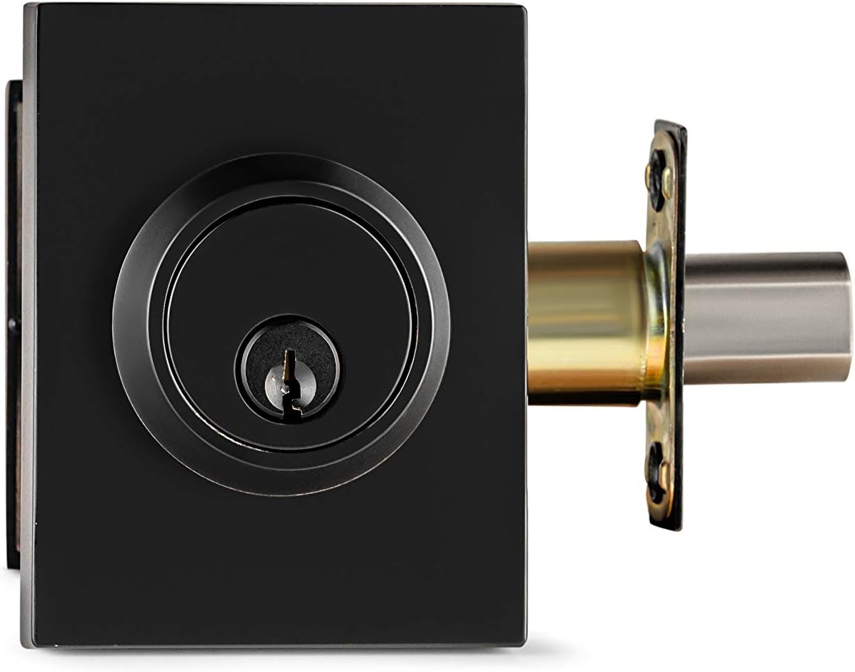 Slim Durable Front Door Handle Set