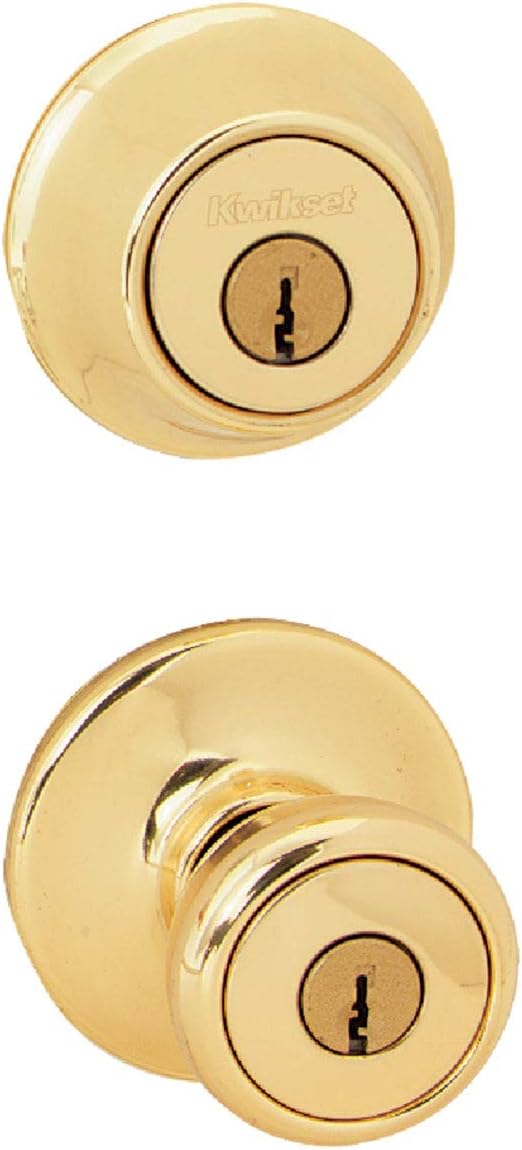 Kwikset 690 Tylo Entry Knob and Single Cylinder Deadbolt Combo