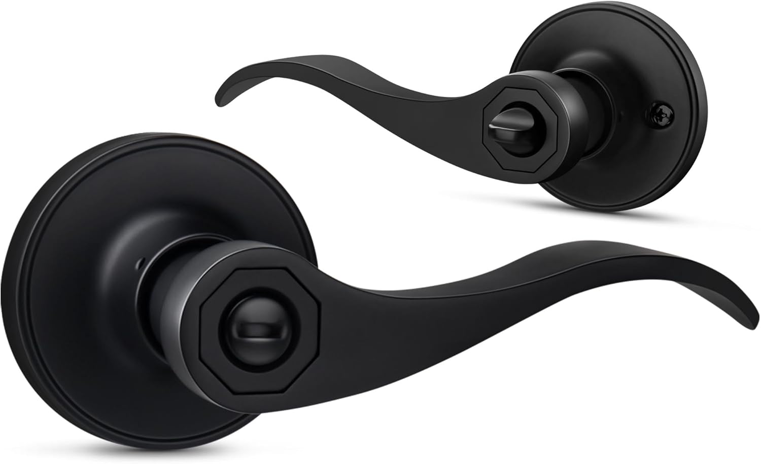 Moquin Wave Design Door Lever - Elevate Your Home Security with Style
