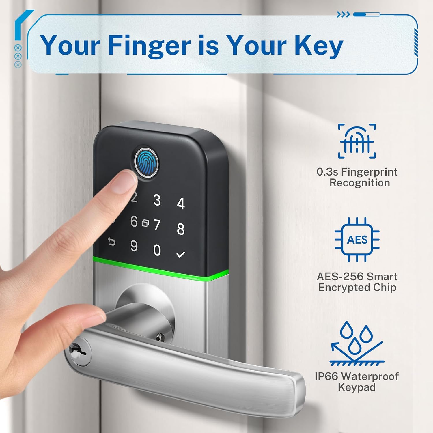KUCACCI Smart Keypad Door Lock