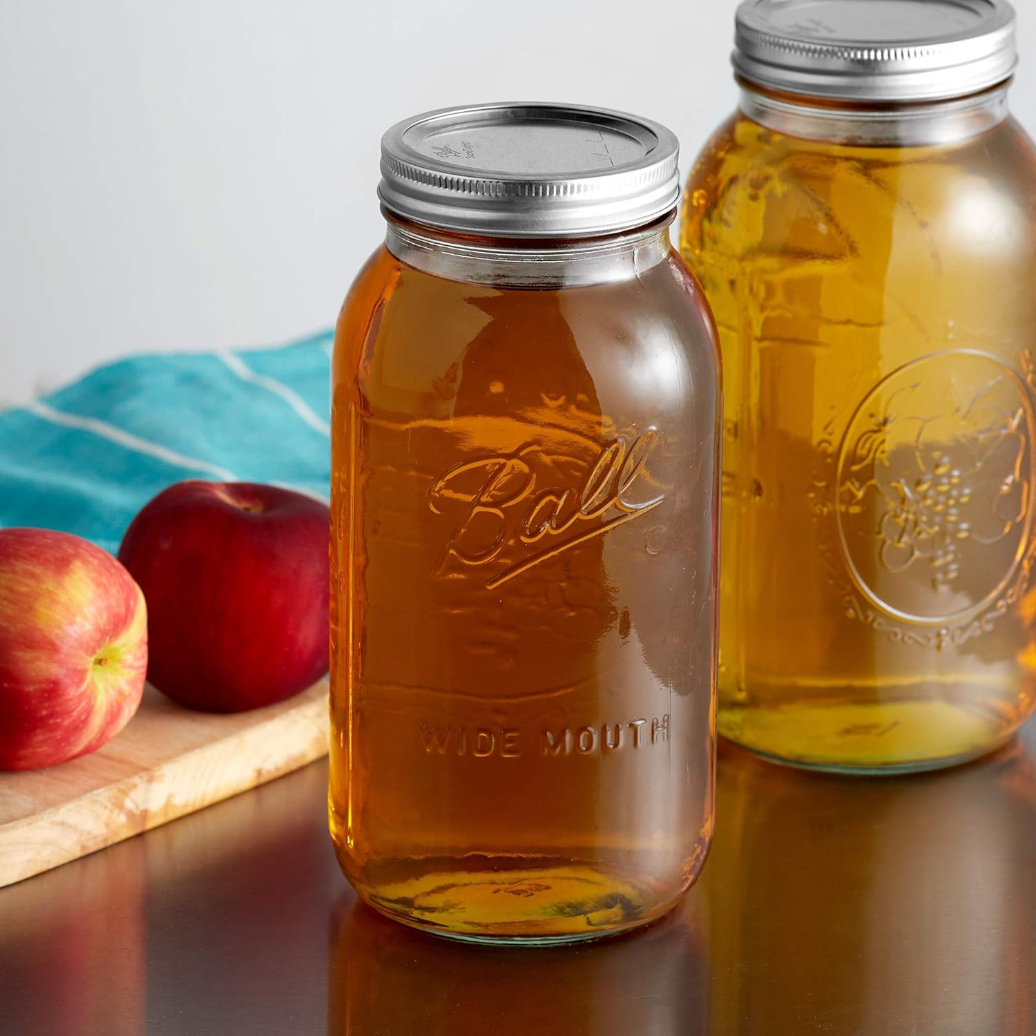 Ball 64oz Wide Mouth Mason Jar Half Gallon