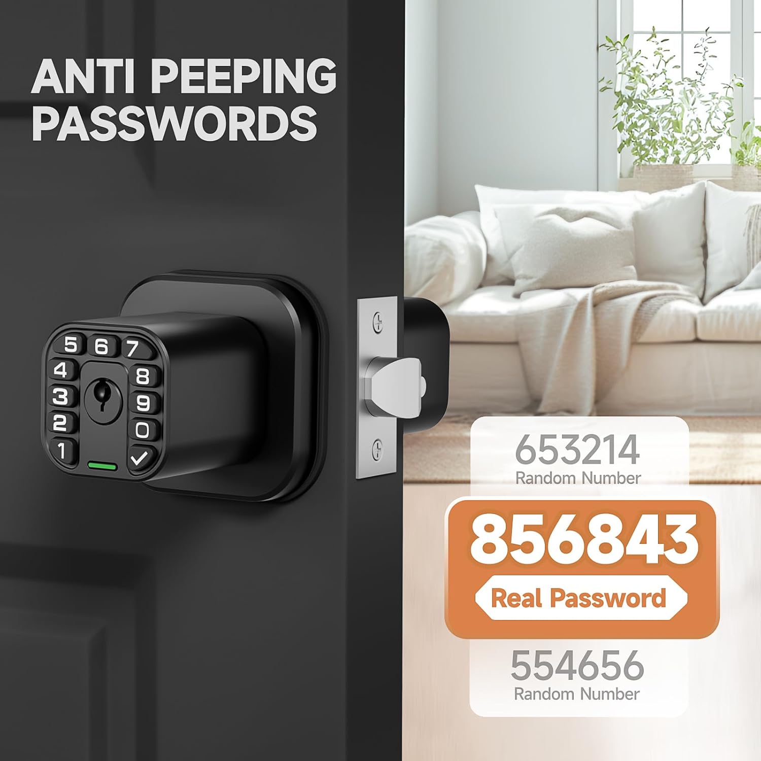 Richelock Door Knob with Keypad